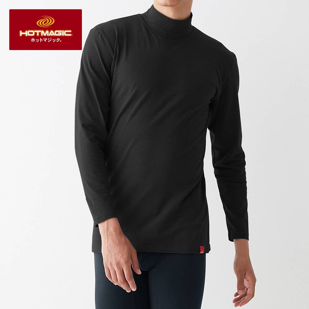 [The Power of Cotton] Long-sleeved high-neck shirt